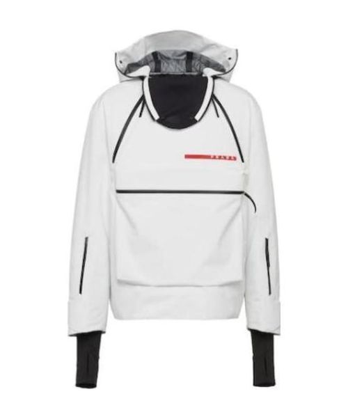 Technical fabric snowboard jacket