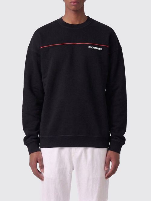 Sweatshirt Men color Black