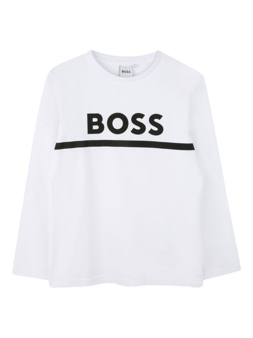 Logo-print sweatshirt - White