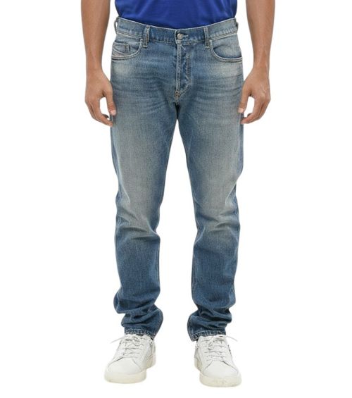 Blue Mid Rise Jeans