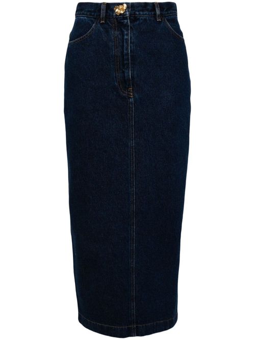 Denim pencil skirt - Blue