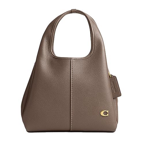 Coach Polished Pebble Leather Lana Shoulder Bag