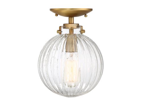 Trade Winds Nicole Ceiling Light in Natural Brass - TW80061-NB