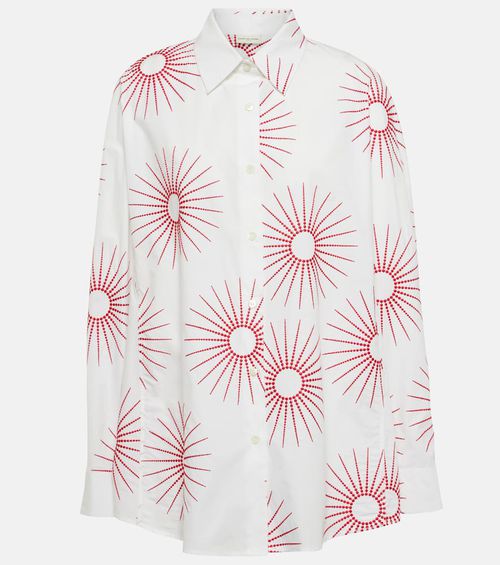 Dries Van Noten Cotton poplin minidress