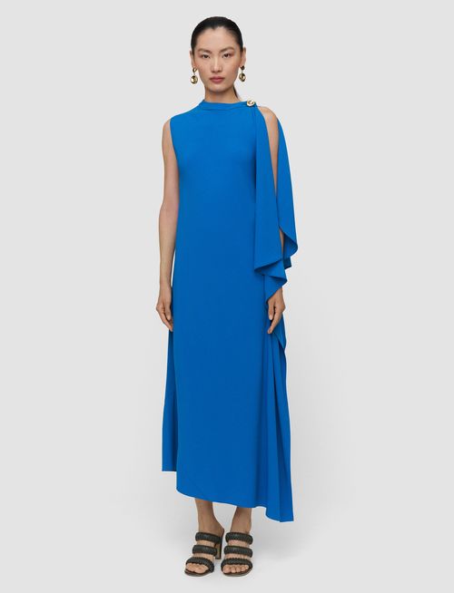 Aly Crepe Cape Dress - Regular / 42