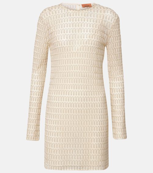 Lamé minidress