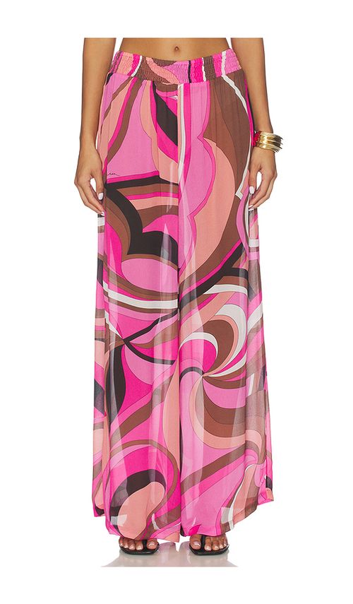 CIN CIN Mission Wide Leg Pants in Pink. M. Also in L
