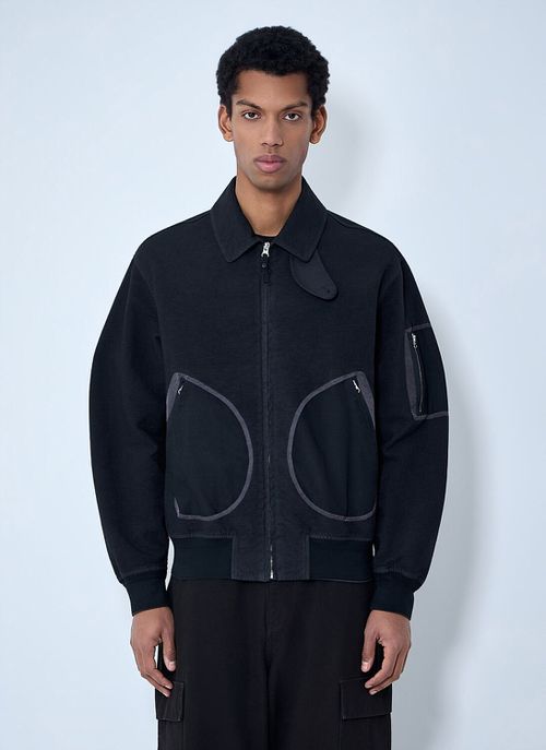 Zip-up Bomber Jacket