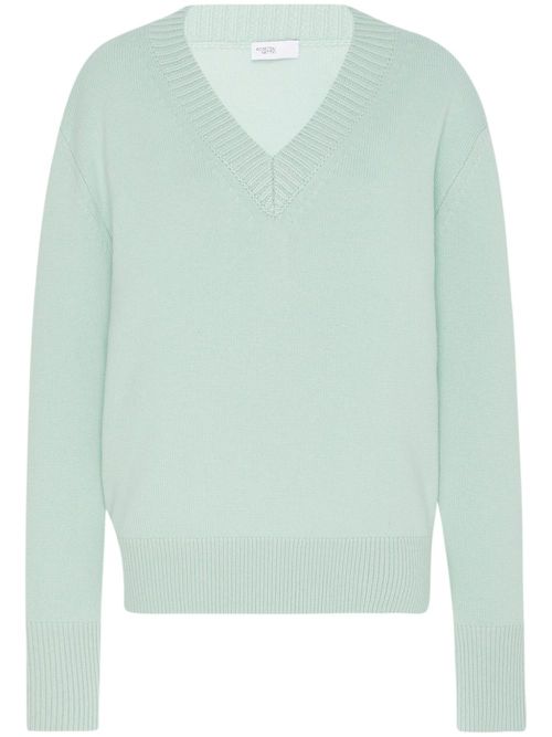 V-neck sweater - Green