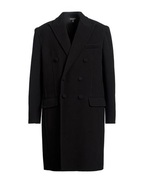 Man Coat Black Size 40 Virgin Wool, Cashmere