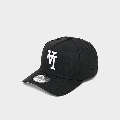 Los Angeles Dodgers MLB Upside Down 9FORTY Snapback Hat in Black/White