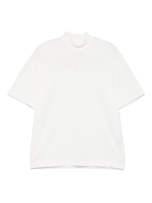 Homme Plissé Issey Miyake high-neck T-shirt - White