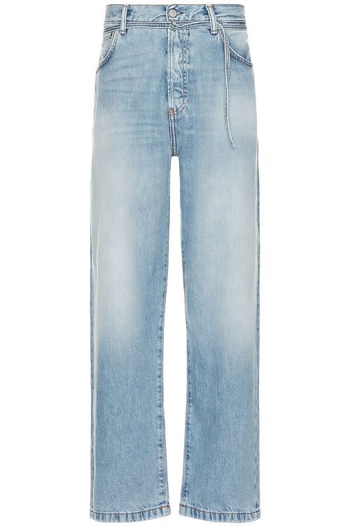 Acne Studios 1991 Toj Vintage Straight Denim Jean In Light Blue in Light Blue - Denim-Light. 30 also