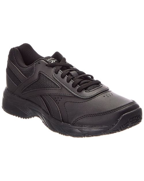 Fitness Core Walking Leather-Trim Sneaker