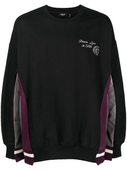 Logo-print sweatshirt - Black
