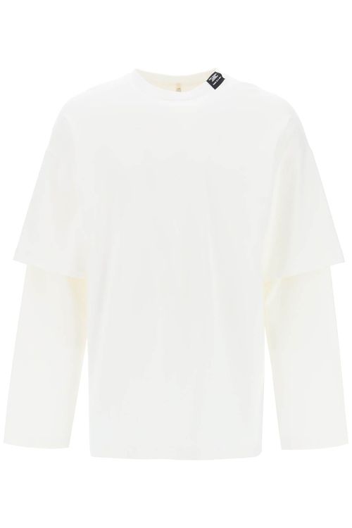 -T Shirt Multistrato A Maniche Lunghe-Uomo