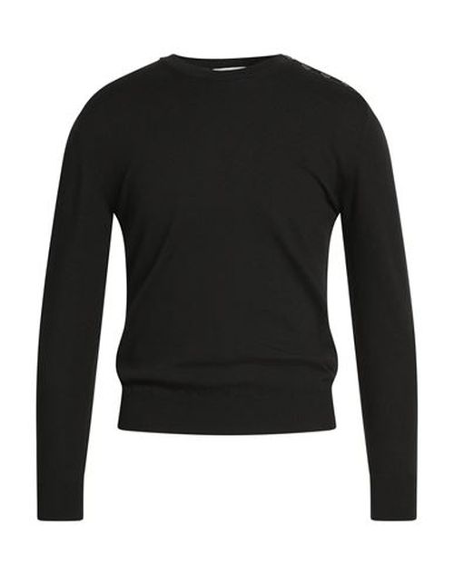 Man Sweater Black Size 38 Merino Wool