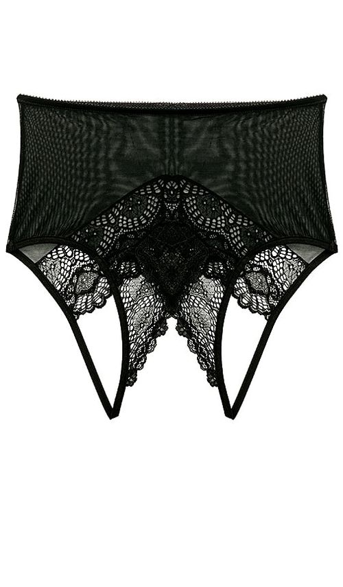 Only Hearts Whisper Sweet Nothings Coucou Hi Waist Brief in Black. -  S also in