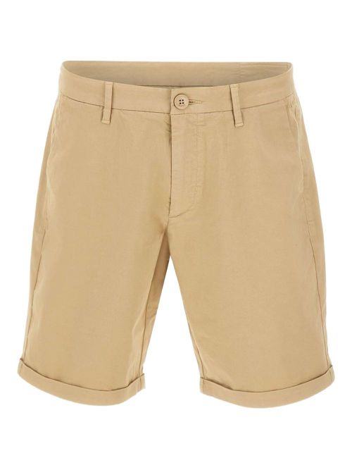 Rolled-hem shorts - Neutrals