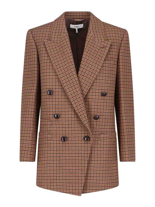 Tailored Double-Breasted Blazer