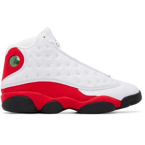 White & Red Air Jordan 13 Retro Sneakers