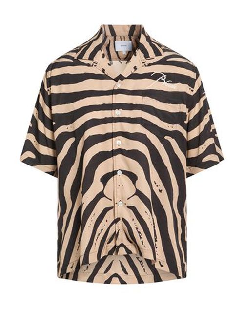 Man Shirt Sand Size XL Silk