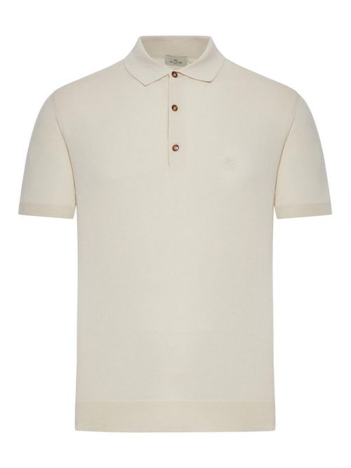 Short-Sleeved Cotton Polo Shirt