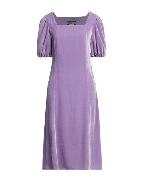 Woman Midi dress Mauve Size 6 Viscose, Silk