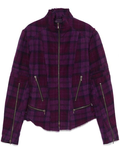Plaid jacket - Purple