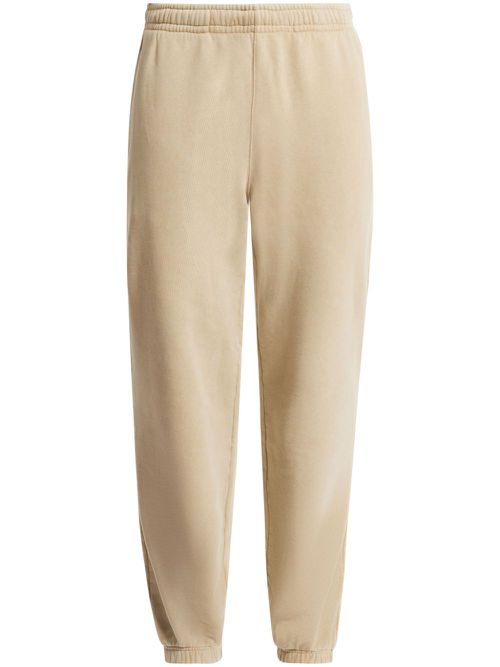 Cotton track pants - Neutrals