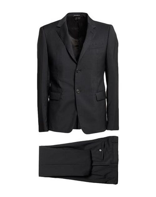 David Line Man Suit Charcoal Size 38 Wool