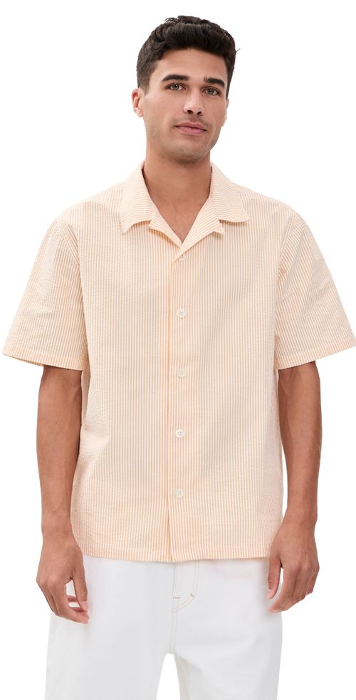 Seersucker Striped Cocktail D'amore Shirt Better In The Sun