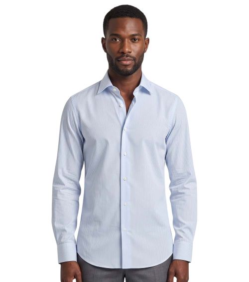 Sky Blue Slim Shirt