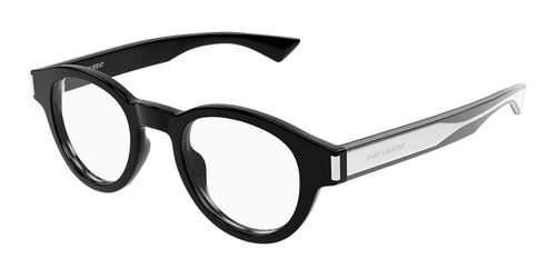 Saint Laurent SL 792 001 Men's Eyeglasses Black Size 99 - Blue Light Block Available