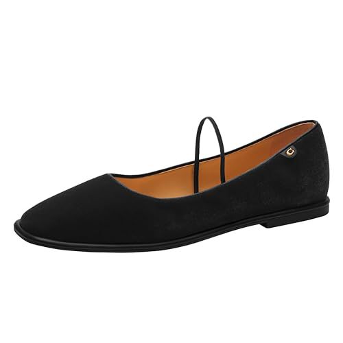 COACH Women's Emilia Mary Jane Flat
