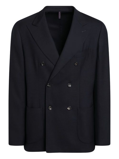 Double-breasted blazer - 78 BLUE