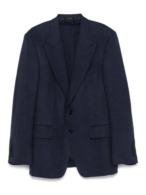Basket Weave Shelton Wool Jacket