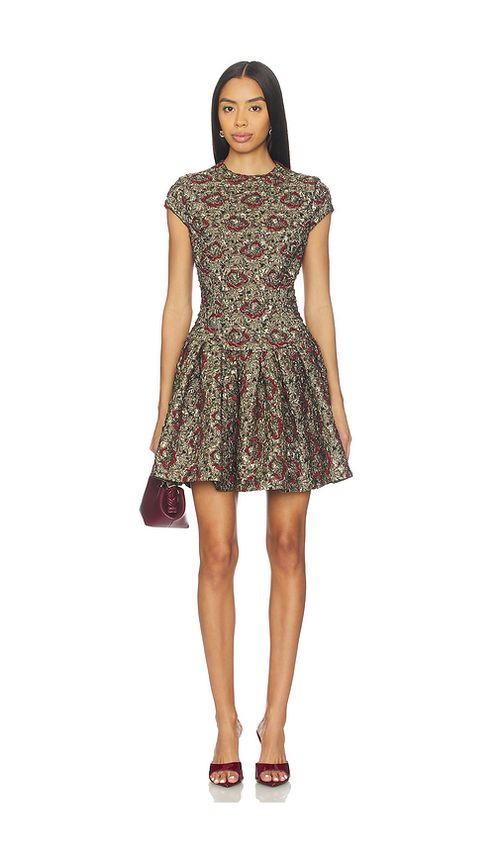 SIMKHAI ROBE COURTE ELOWEN en Brown. 8. Also , 10, 2