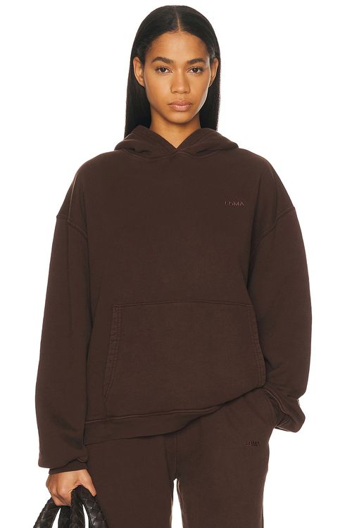 LDMA Heritage Hoodie in Coffee - Chocolate. M also in