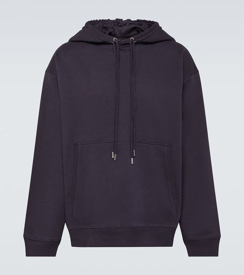 Cotton jersey hoodie