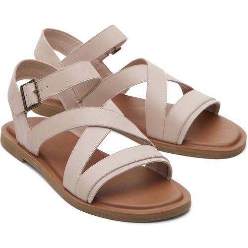 Toms Sloane 100% Cow Women's Ballet Pink Wedge