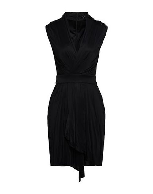 Woman Mini dress Black Size 4 Viscose