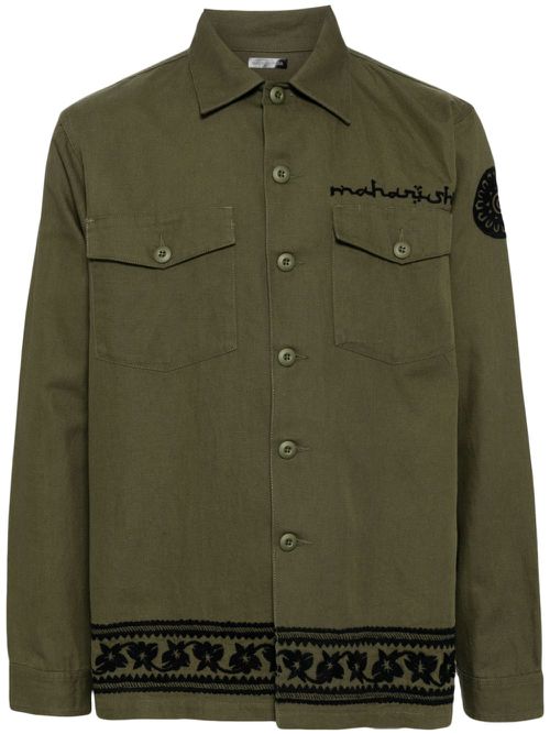 Maharishi Thar dragon utility shirt - グリーン