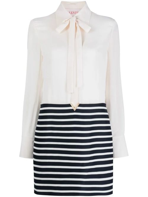 Shirt Dress — White