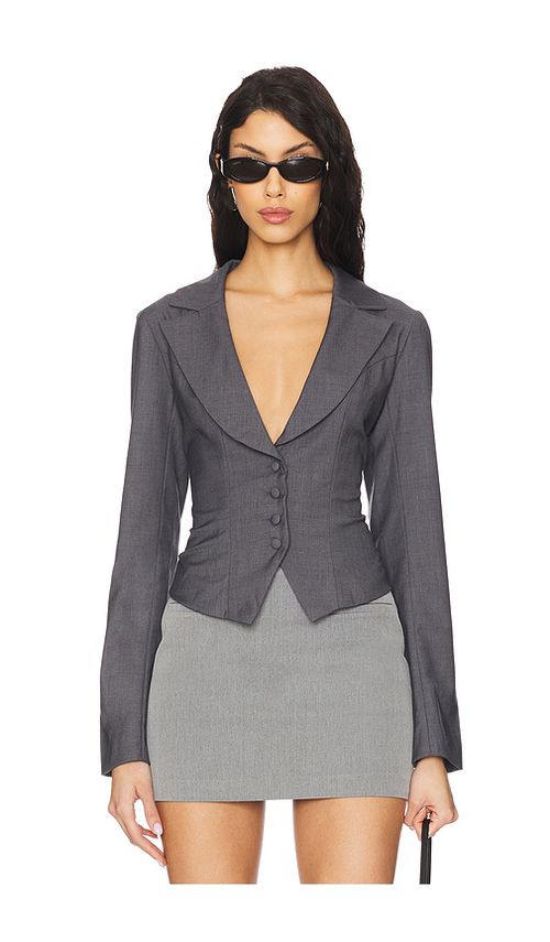 ALL THE WAYS Eliana Blazer in Black. - L also in XS, XXS, S