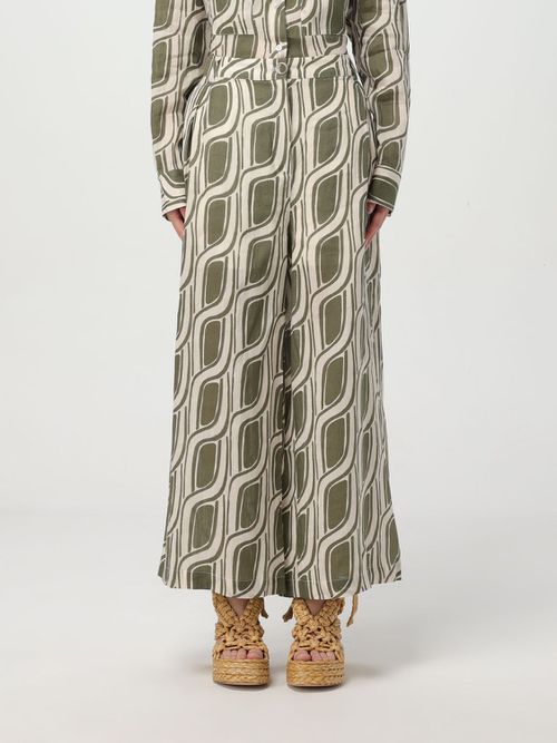 Pants LIU JO Woman color Green