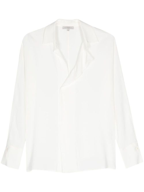 V-neck blouse - White