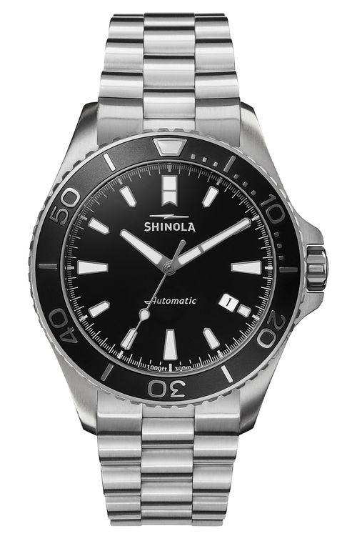 Shinola Monster in Glossy Black - Black. a