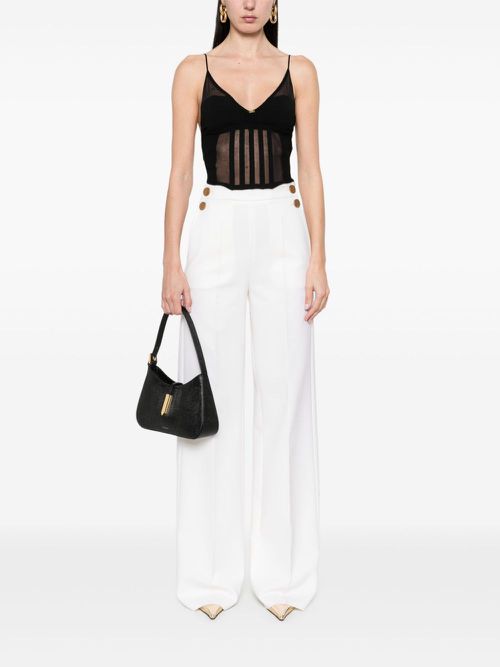 Corset-style top - Black