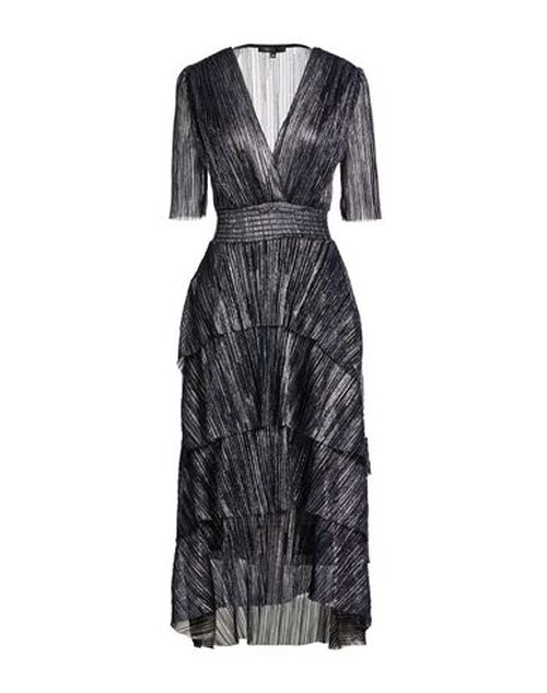 Woman Maxi dress Blue Size 6 Polyester